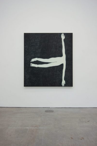 David Austen Fallen Man, 2013, ikon installation